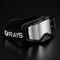Gafas de esquí Rays Goggles Blaze con lentes naranjas y marco negro para protección y estilo en la nieve