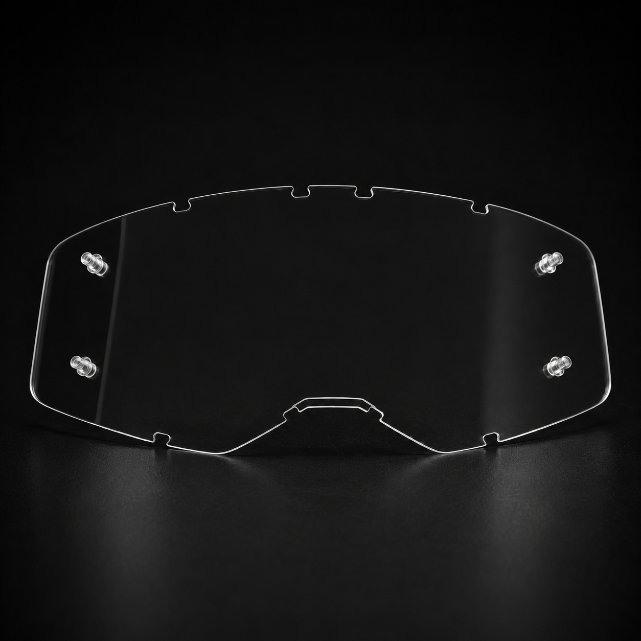 Lente transparente para gafas Rays Goggles, ideal para protección y visión clara en actividades deportivas y recreativas.