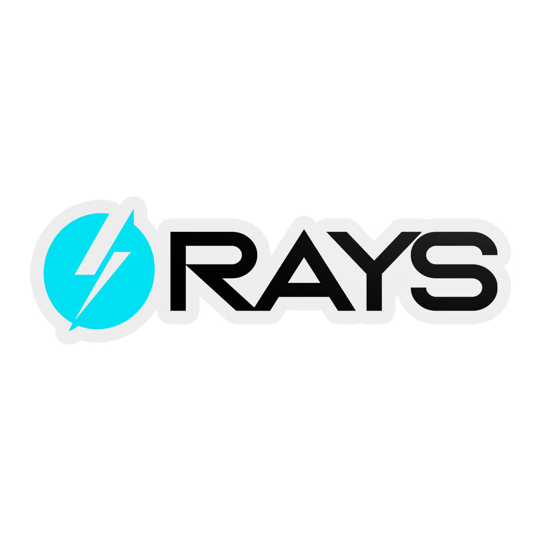 STICKER LOGO RAYS MX